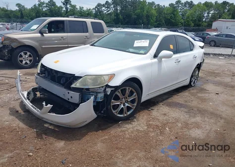2007 Lexus Ls 460 from USA, damaged, VIN JTHBL46F475039754